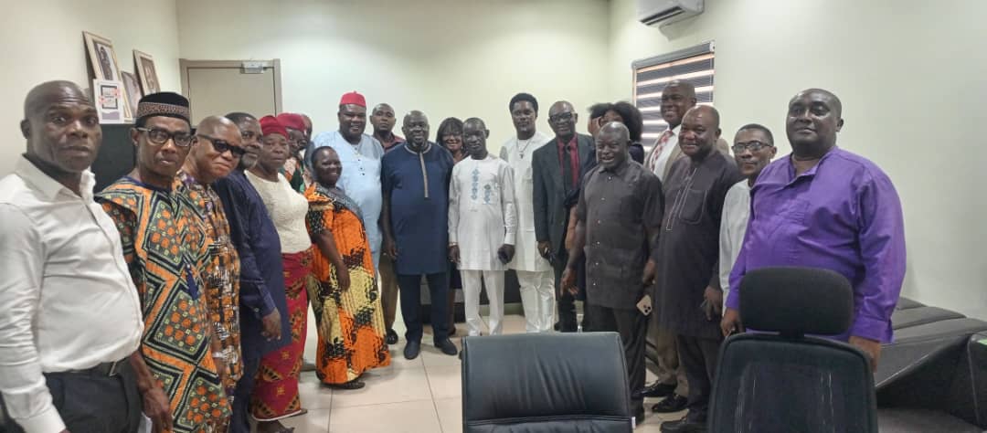 Meeting/introduction of the newly elected state executive of Delta state butchers union (DSBU) to the commissioner of agriculture Delta