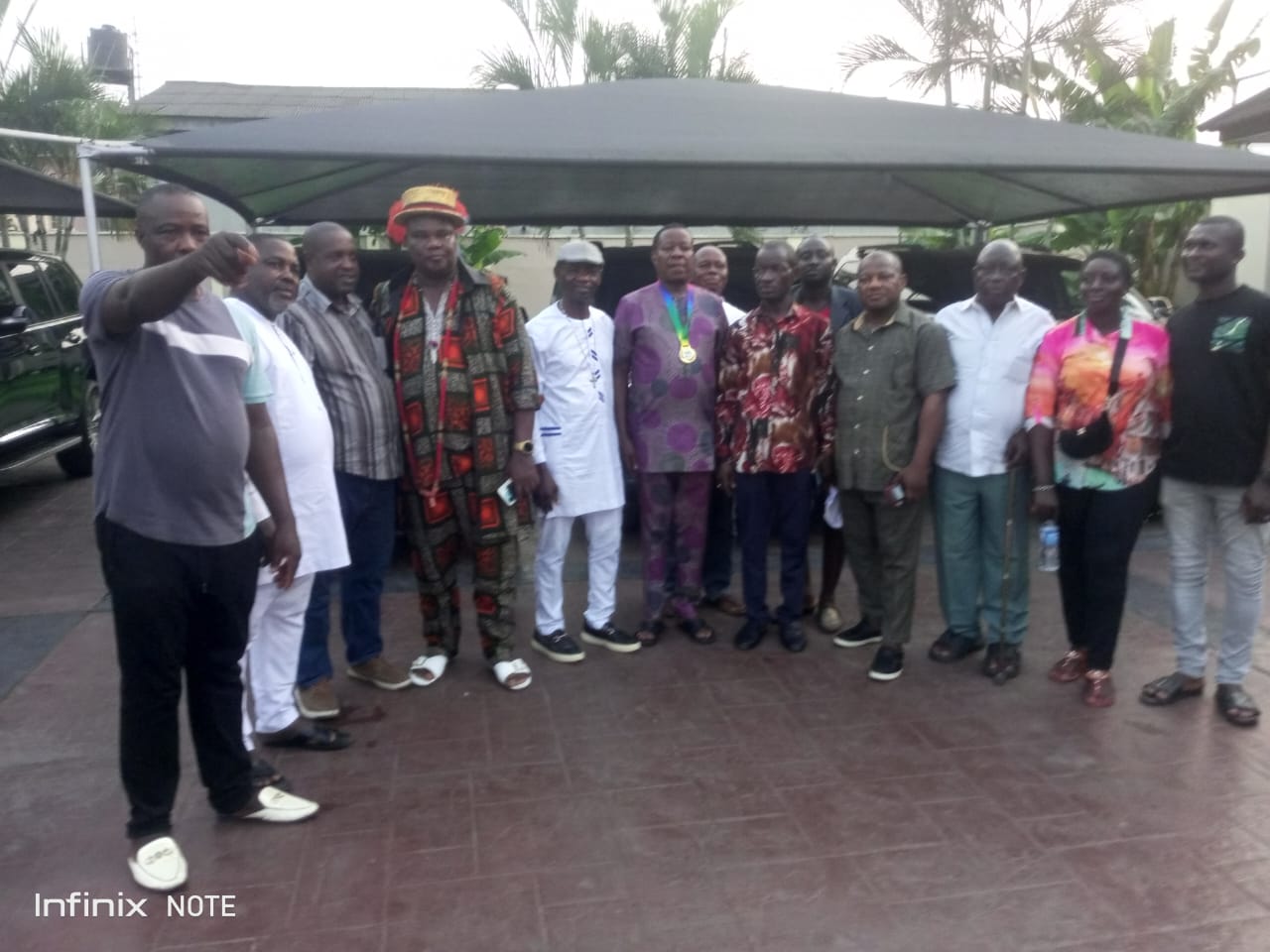 Induction ceremony of hon, Solomon ighrakpata, chairman Delta State board of internal revenue into the second patron of the union August 6th 2024